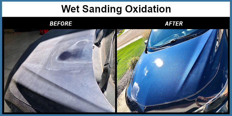 Oxidation Polish - Before and After